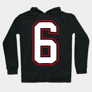 Number Six 6 Hoodie